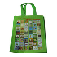 玉树LB11覆膜无纺布广告袋